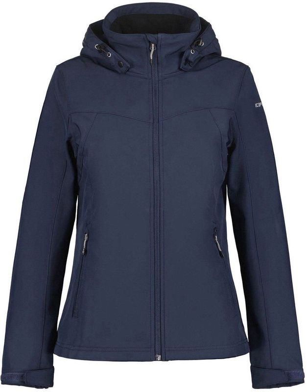 Jas Icepeak Women Brenham Softshell Jacket Dark Blue