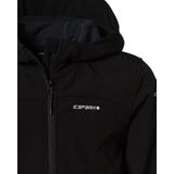 Icepeak - Kobryn - Softshelljack - Zwart - Polyester