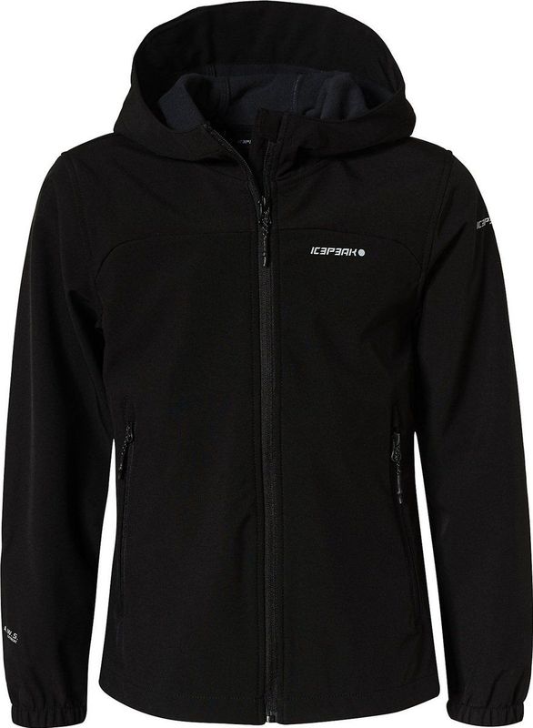 Icepeak - Kobryn - Softshelljack - Zwart - Polyester