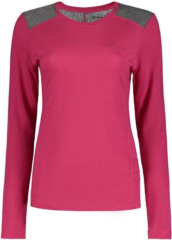Icepeak Derry T-shirt Met Lange Mouwen Roze M Vrouw