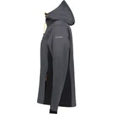 ICEPEAK - BAZINE Softshell - Antraciet - Materiaal met Waterafstotende Afwerking