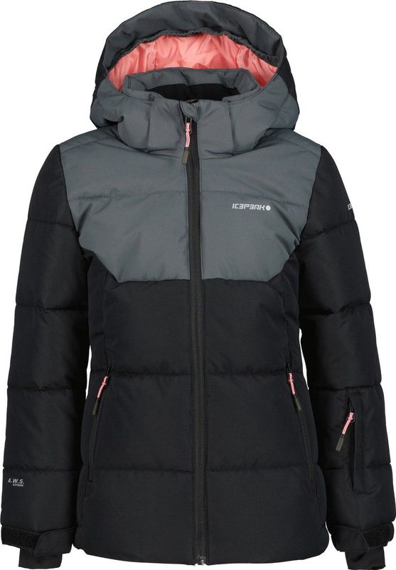 Icepeak - Loris JR - Jas - Black - 2-laags Waterdicht Materiaal
