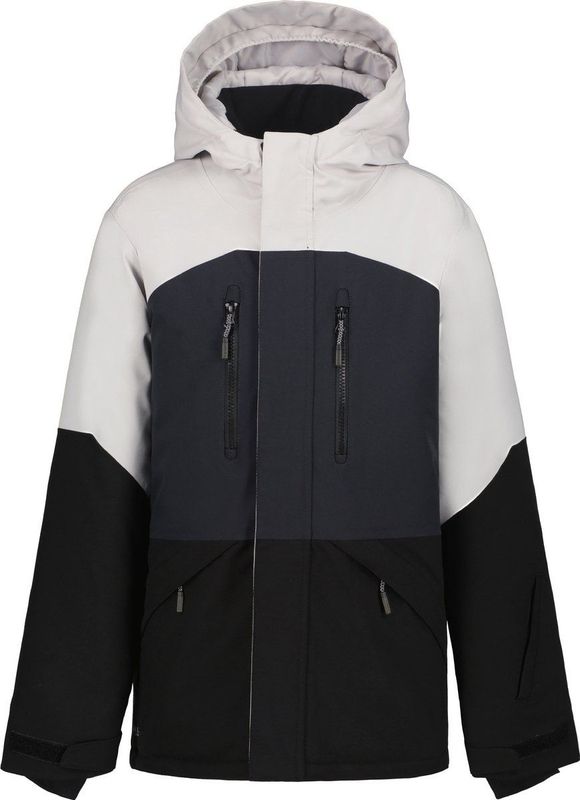 ICEPEAK LUCKA JR Jas - Grey - 2-Lags Stof - Waterdicht - Ademend