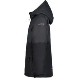 ICEPEAK - LEITH JR Jas - Zwart - Waterafstotend - Vaste Capuchon - Verstelbare Manchetten
