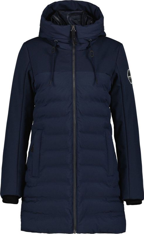 Icepeak - Albee - Softshell Jas - Dark Blue - Ademend - Waterafstotend
