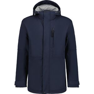 ICEPEAK - ASHEBORO - Gevoerde Softshell - Dark-Blue - Materiaal: Softshell