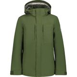 Icepeak - Alston - Lifestyle Outdoorjas - Donkergroen - 52