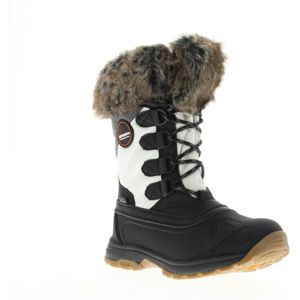 Icepeak - Ansina - Jas - Wit Combi - Warm - Afneembare Kap