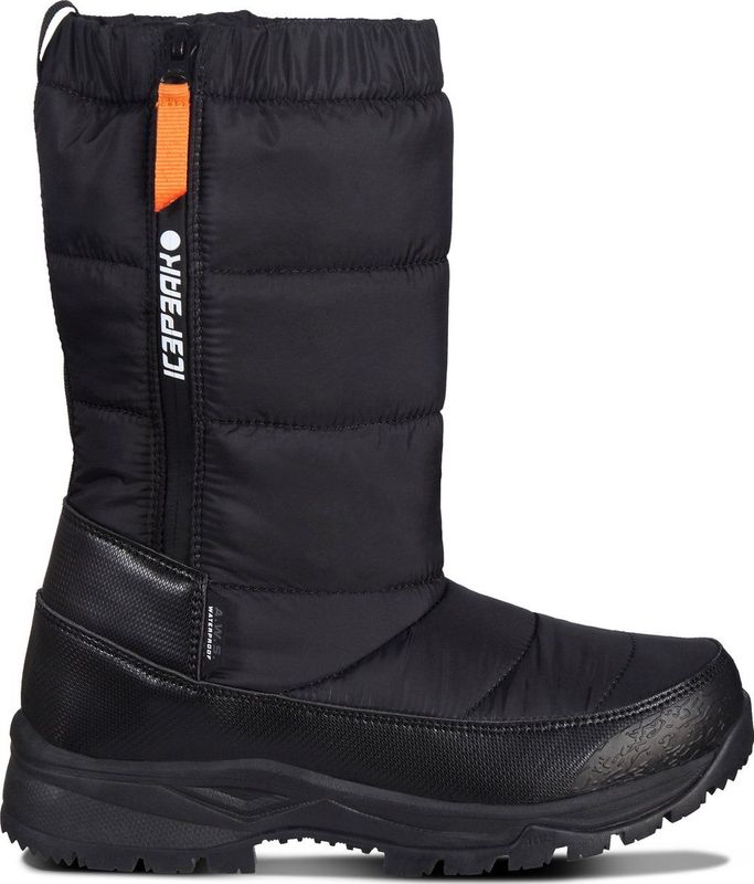 ICEPEAK - AISSA MS Snowboot - Zwart - Imitatieleer, Synthetisch