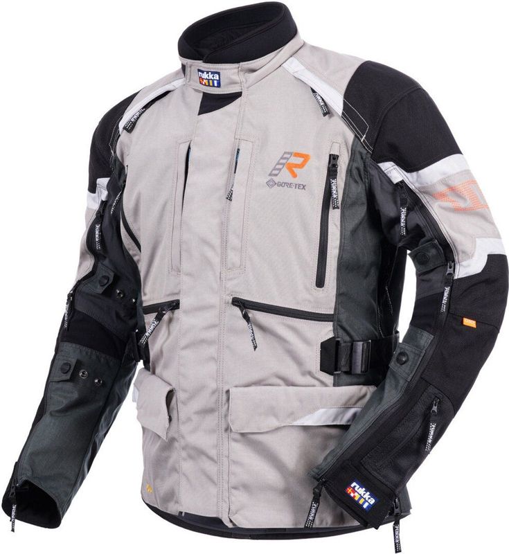 Rukka - Madagasca-R - Motorjas - Zwart Beige - Cordura Polyester