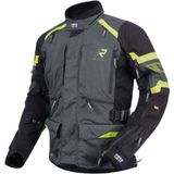 Rukka - Madagasca-R - Motorjas - Zwart Grijs Geel - Cordura Polyester