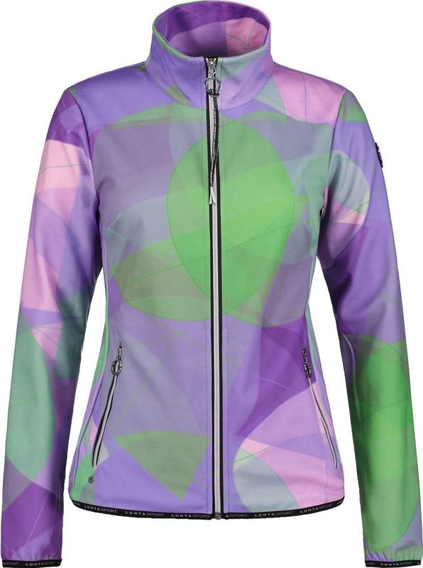 Luhta - Ilveslinna - Casual Vest - Paars - Dames