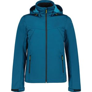 Icepeak - Biggs - Softshell Jas - Licht Blauw - Winddicht en Waterafstotend