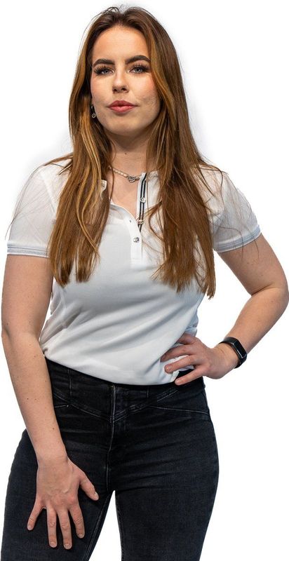 Luhta Kivimaa Polo Dames Wit M/38
