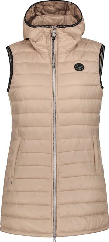 Luhta Isokallio zomer bodywarmer dames beige