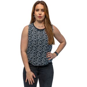 Luhta Hyrry Singlet Dames Zwart Dessin M/38