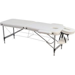 Core - A200 - Massagetafel - Wit - Kunstleer - Opklapbaar