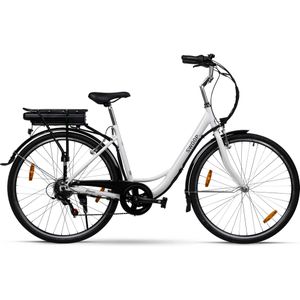 Swoop Elektrische Fiets Classic, Dames 28" Wit