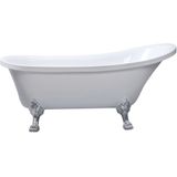 Lykke Bad op Pootjes Nordic Deluxe 1500x750x710mm, Wit