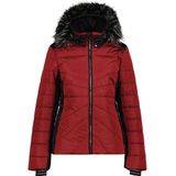 Luhta - Dames Jas - Slank Model - Waterafstotend - Geribbelde Binnenmouwen - Zwart