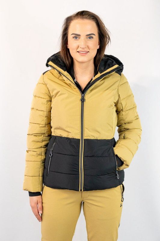 Luhta Tarvantovaara Ski Jas Dames Lichtbruin