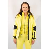 Ice Peak Ecorse Ski Jas Dames Geel