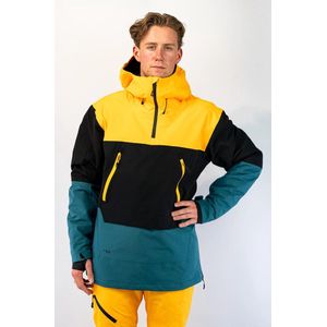 Ice Peak Charlton ski jas heren blauw dessin