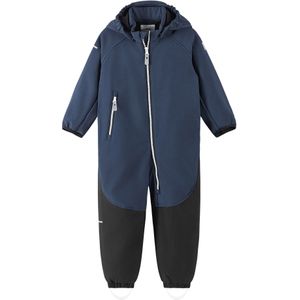 Reima - Mjosa Softshell Overall - Kinder Skipak - Navy - Unisex - Kindermaat 86 cm