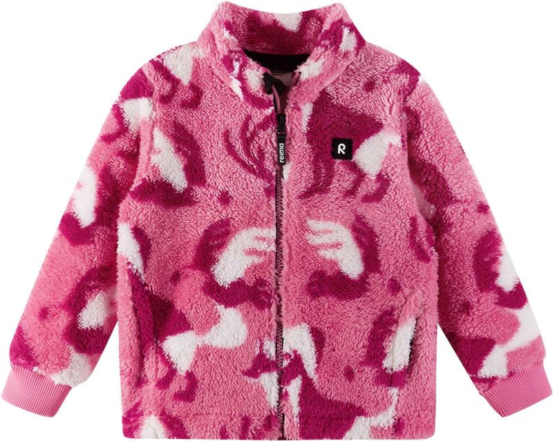 Reima - Turkkinen - Fleece Sweater - Soft Coral - Unisex - Kindermaat 104 cm