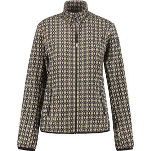 LUHTA AUTTOINEN Dames Outdoorvest - Zwart beige