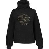 Luhta Iinatti Trui - Dames Lange rits fleece - BASIC BLACK