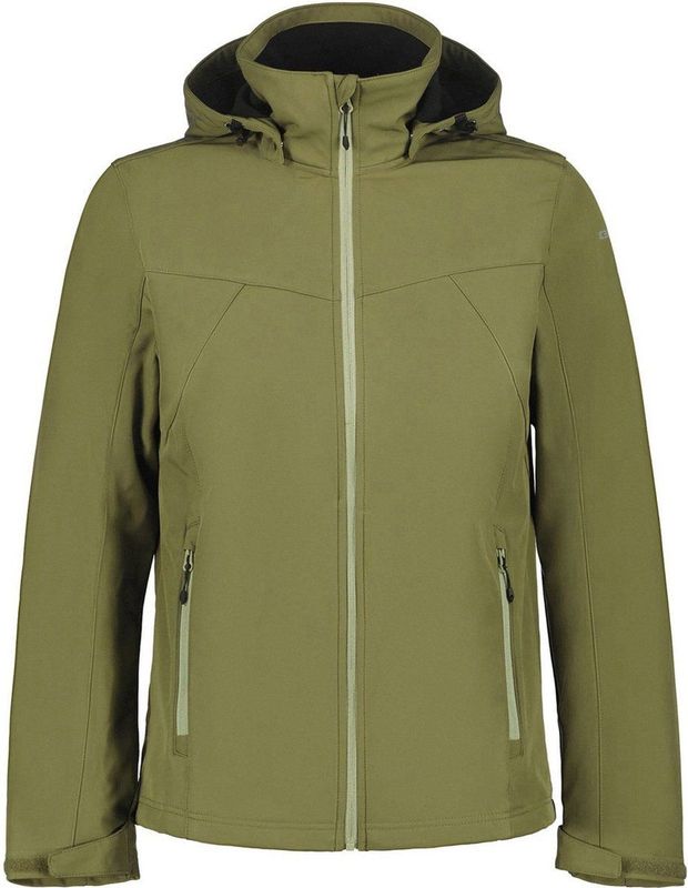 Icepeak - Brimfield - Heren Outdoorjas - Waterdicht - Ademend - Zwart