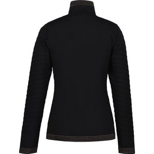 Luhta Halso - Dames Pully in Zwart met Half-Zip