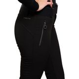 Luhta - Softshell Broek - Dames - Zwart - Waterafstotend - Slim Fit