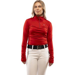 Luhta Hailuoto Ski Pully Dames Rood