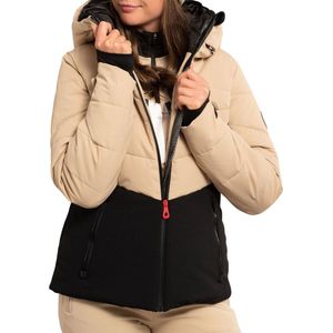 ICEPEAK - Electra - Ski Jas - Beige - Waterdicht - Ademend