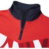 Icepeak - WM 1/2 ZIP SHIRT - T-shirt - Groen - 93% Polyester, 7% Elastaan