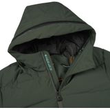 Donkergroen Winterjas - Waterdicht - 100% Polyester - Regular Fit
