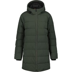 Donkergroen Winterjas - Waterdicht - 100% Polyester - Regular Fit