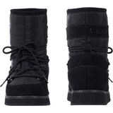 Luhta - Nauttiva - Snowboot - Zwart - Koeien Suède en Textiel