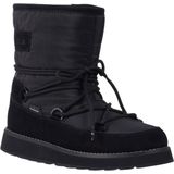 Luhta - Nauttiva - Snowboot - Zwart - Koeien Suède en Textiel