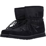 Luhta - Nauttiva - Snowboot - Zwart - Koeien Suède en Textiel