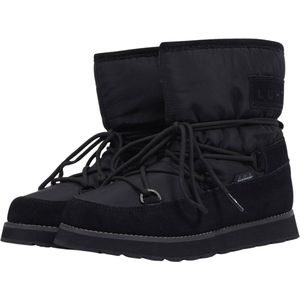 Luhta - Nauttiva - Snowboot - Zwart - Koeien Suède en Textiel