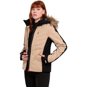 Icepeak - Eleele - Ski Jas - Beige - Waterdicht - Ademend