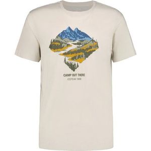 ICEPEAK - mosbach - T-shirt Korte Mouw - Wit - Ademend Materiaal