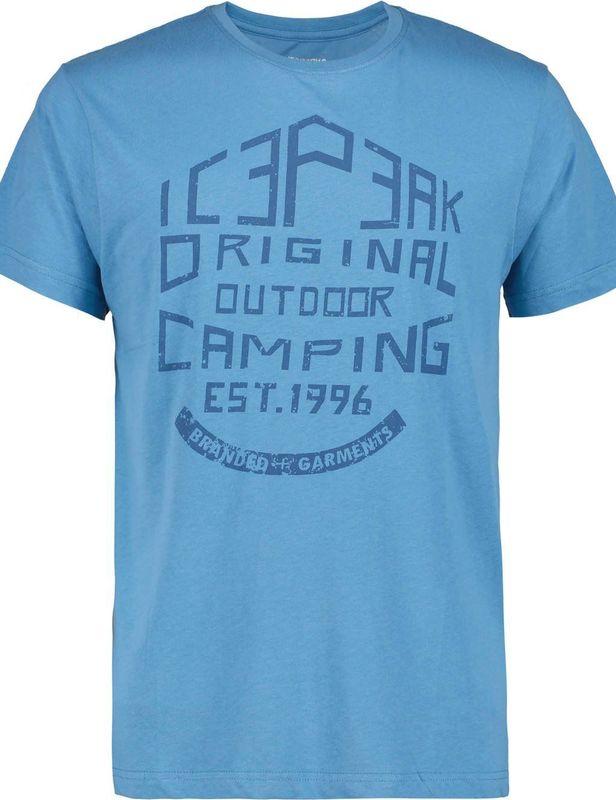 Icepeak - Mosbach - T-shirt - Zwart - Katoenmix