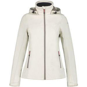 Icepeak Boise - Softshell Jas - Ivoor - Dames