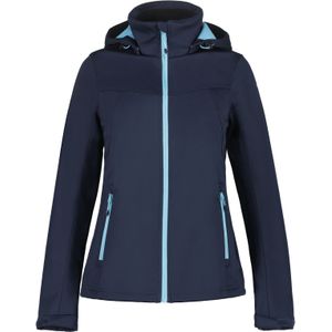 Outdoorjas - Boise - Softshell Jas - Effen - Afneembare Capuchon