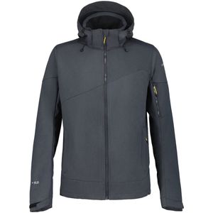 Icepeak - Barmstedt - Softshell Jas - Donkergrijs - 100% Polyester