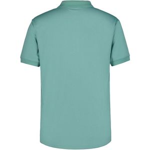 Poloshirt - Antique Green - Knoopsluiting - Polokraag - Korte Mouwen